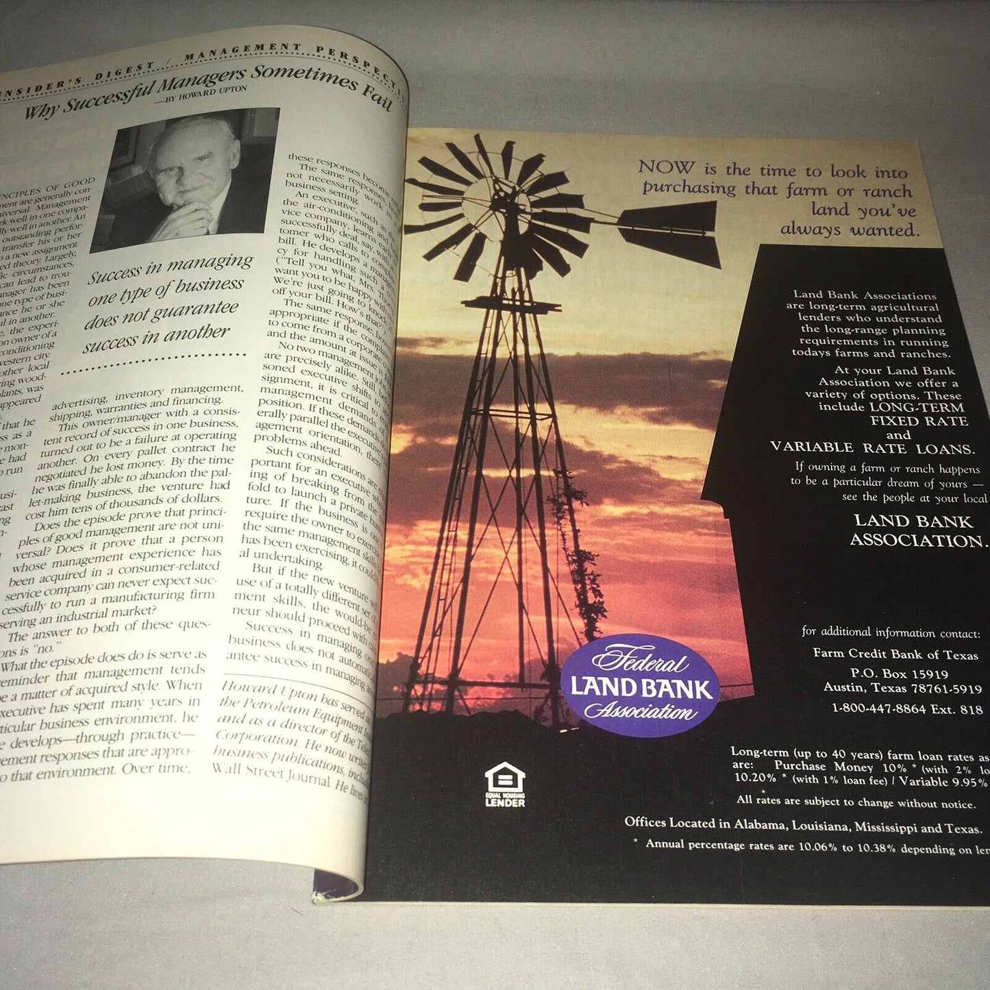 David Robinson Spirit The Official Magazine Of Southwest Airlines 1990 *Used*