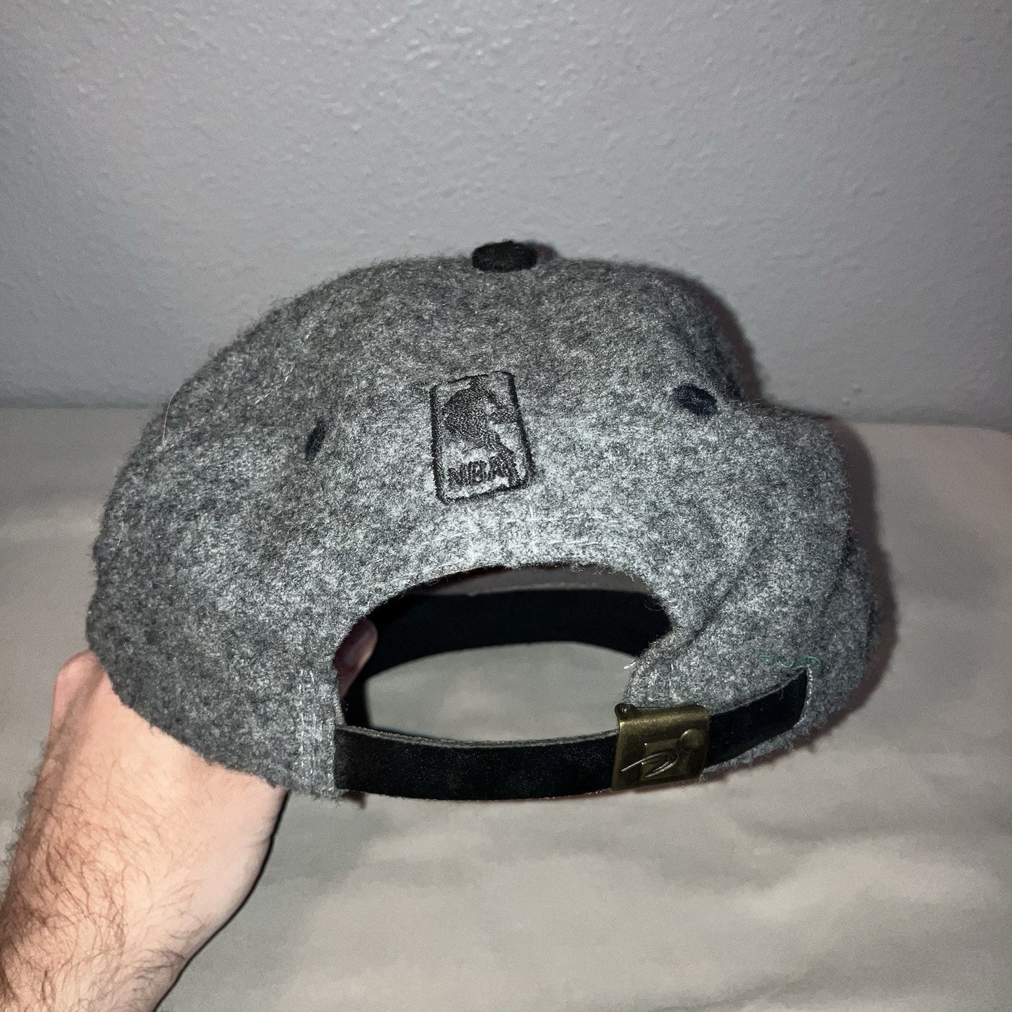 Orlando Magic Vintage Wool Hat Cap Sports Specialties Black Gray Strap Back Used