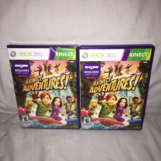 Xbox 360 New Sealed Kinect Adventures / Open Kinect Adventures Enjoy / Collect 1