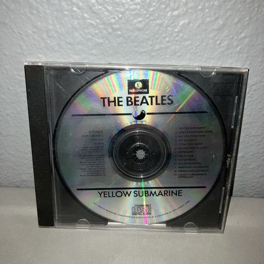 Cd Disc Only The Beatles Yellow Submarine No Art / Inlay Scratched But Works