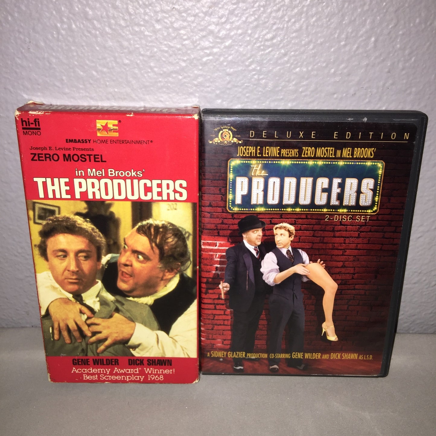 Dvd / Vhs Used The Producers Lot Mel Brooks Gene Wilder Zero Mostel Dick Shawn