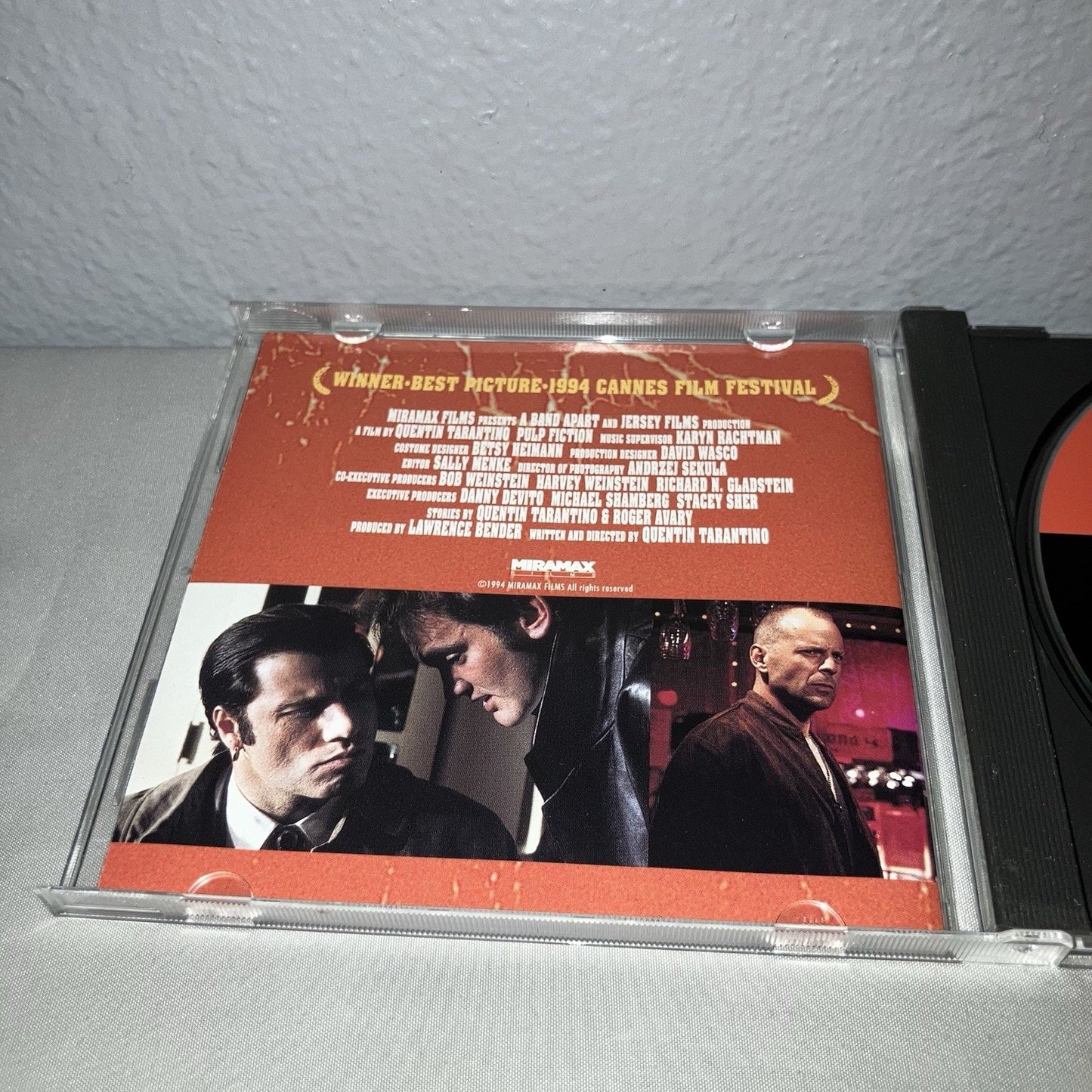 Cd Used Pulp Fiction Music from the Motion Picture Soundtrack Disc Near Perfect