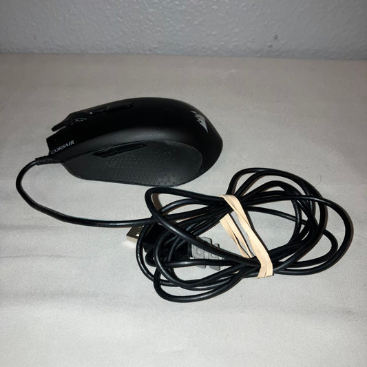 Corsair Harpoon RGB Wired Gaming Mouse Tested Used 6k DPI 5 Mappable Buttons