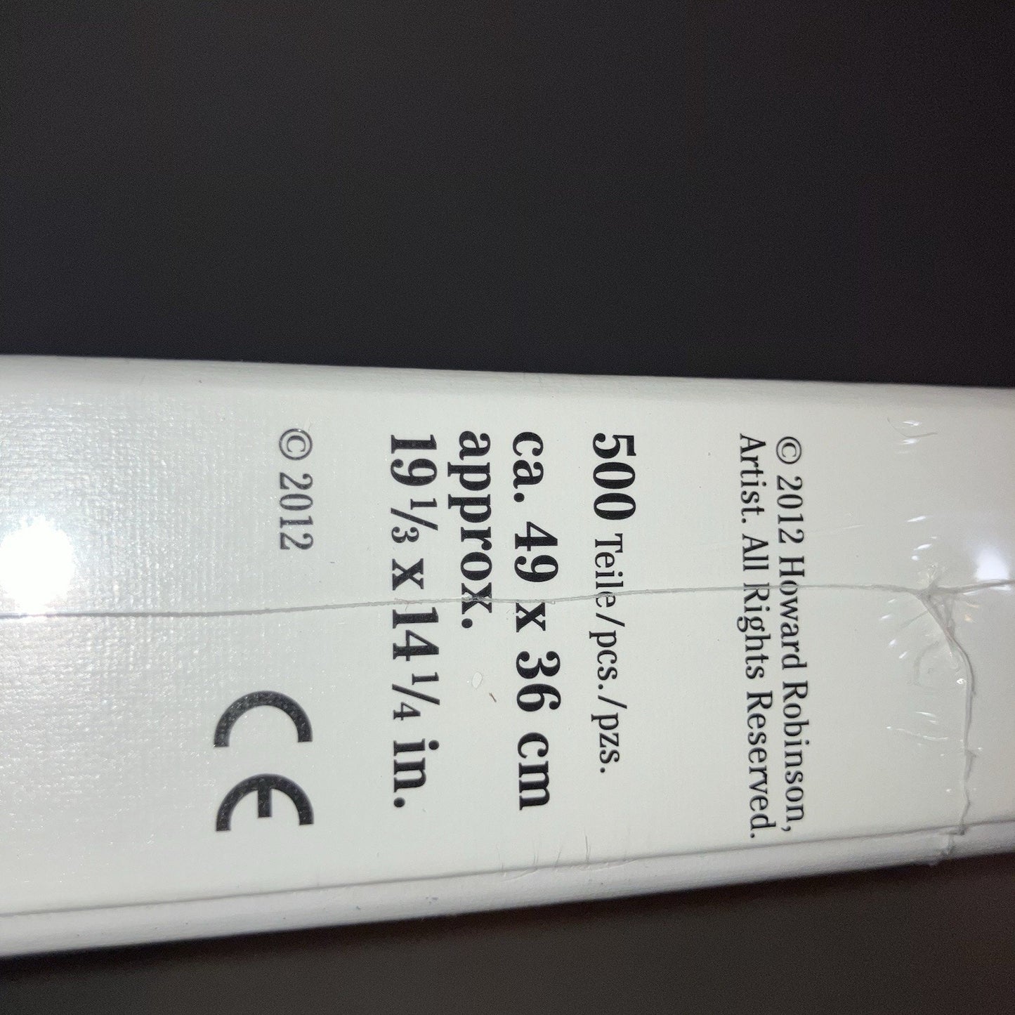 Board Game Sealed New Ravensburger Garden Birds 500 Piece Puzzle 142231 Unopened