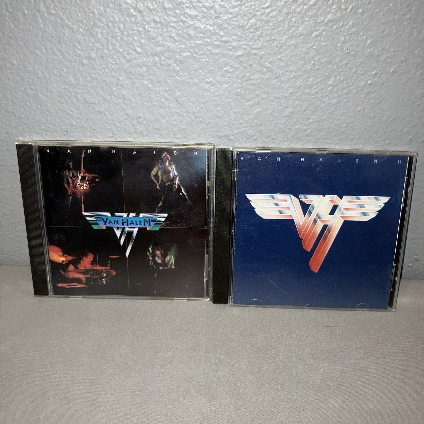 Cd Used Van Halen / Van Halen II 2 Direct Self-Titled Album Record Bundle Lot