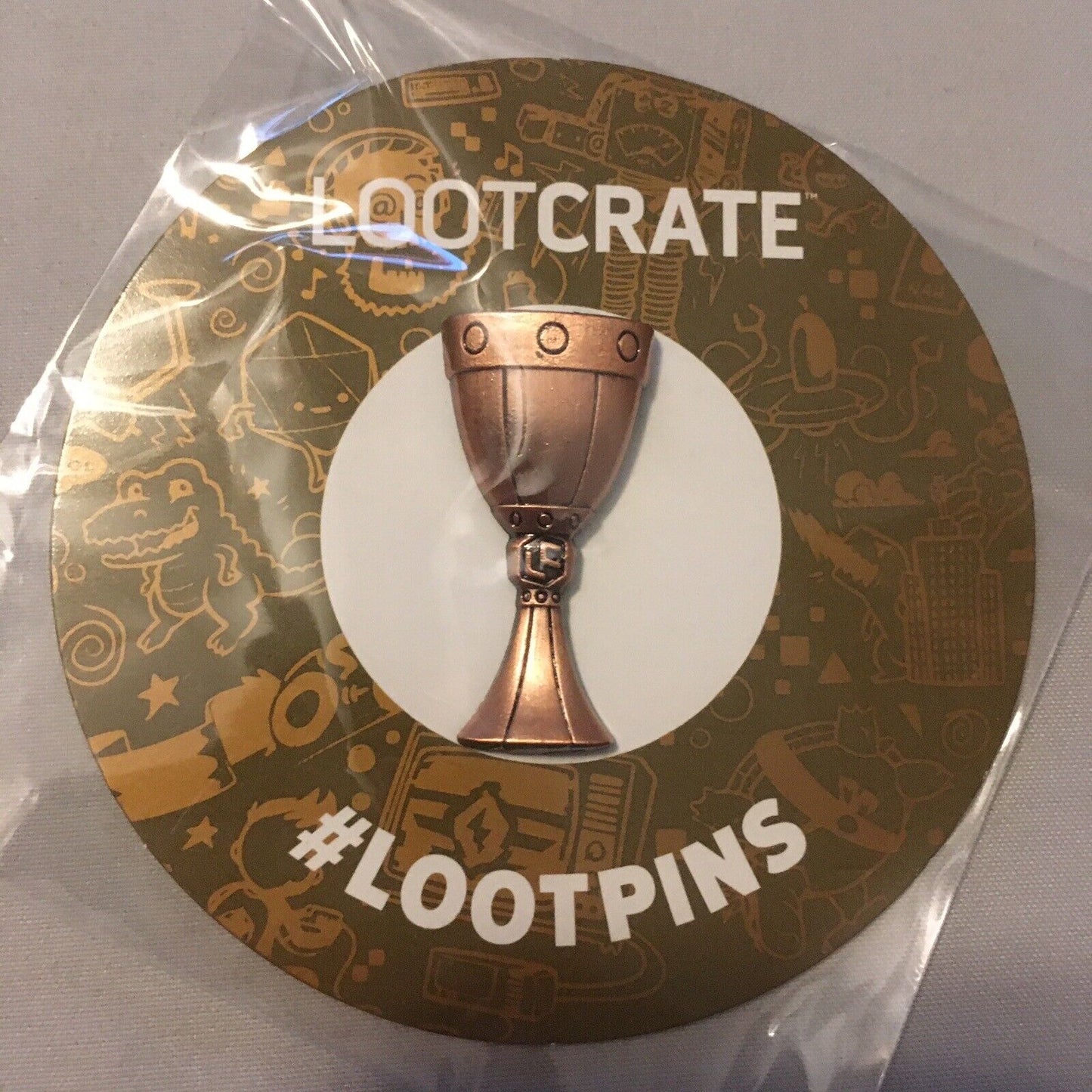 Collectible Sealed New Loot crate 3 Pin Lot Westworld Maze Unite 2 Bronze Trophy