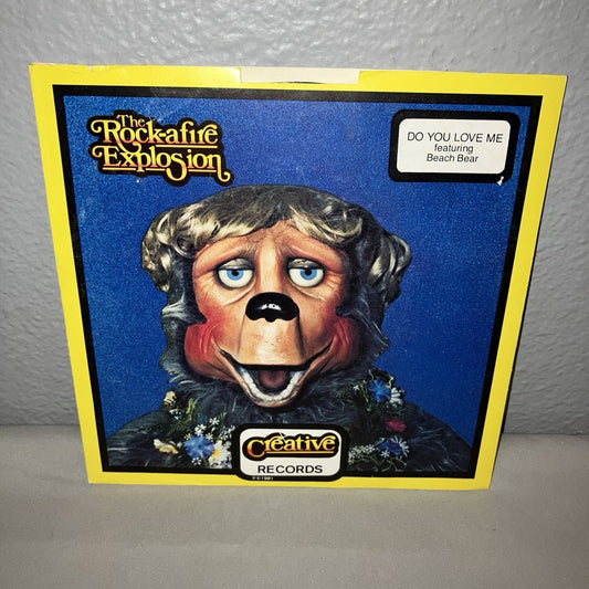 Vinyl The Rock-afire Explosion Do You Love Me / Happy Birthday Medley W Postcard