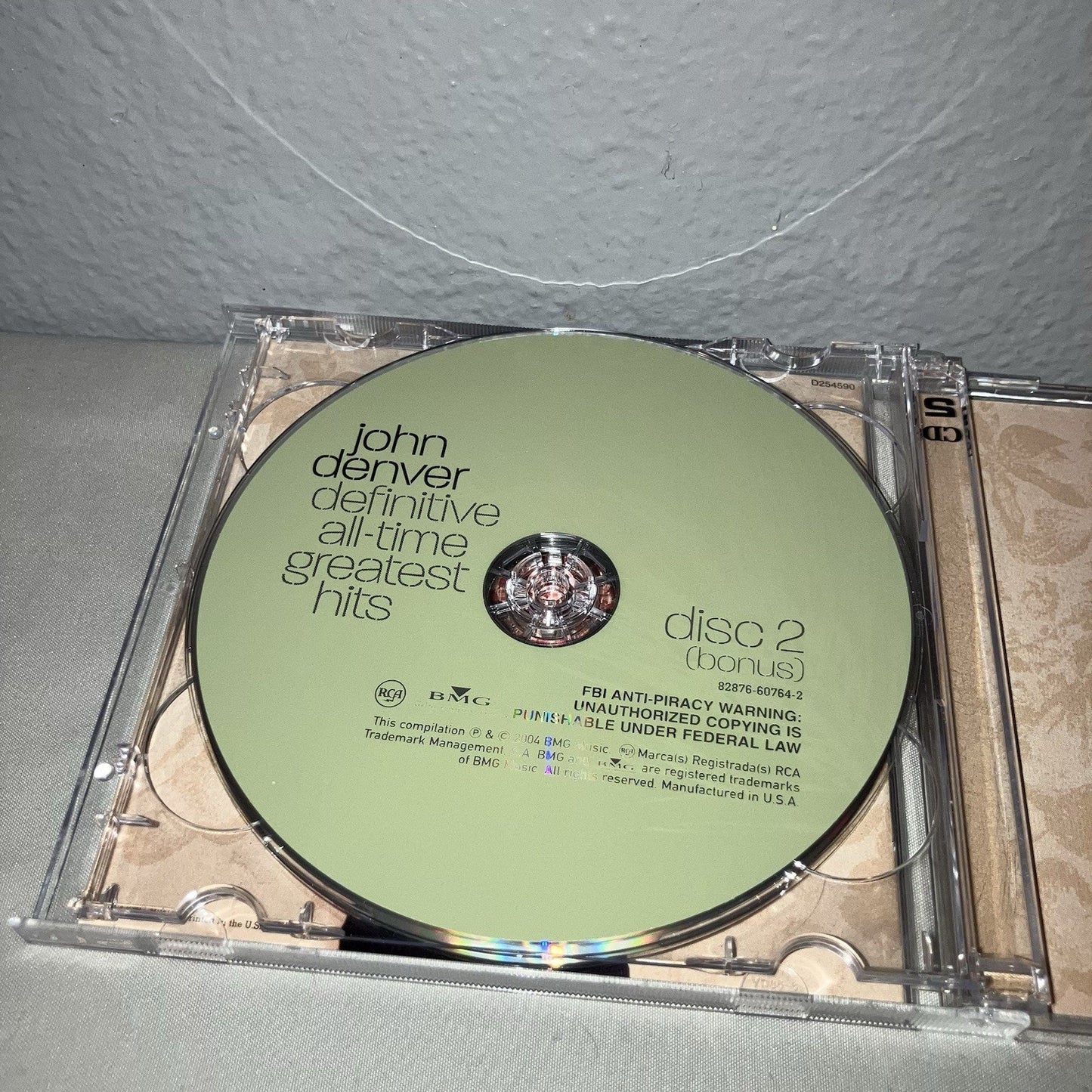 Cd Used John Denver Definitive All Time Greatest Hits 2 Disc Direct Release Rare