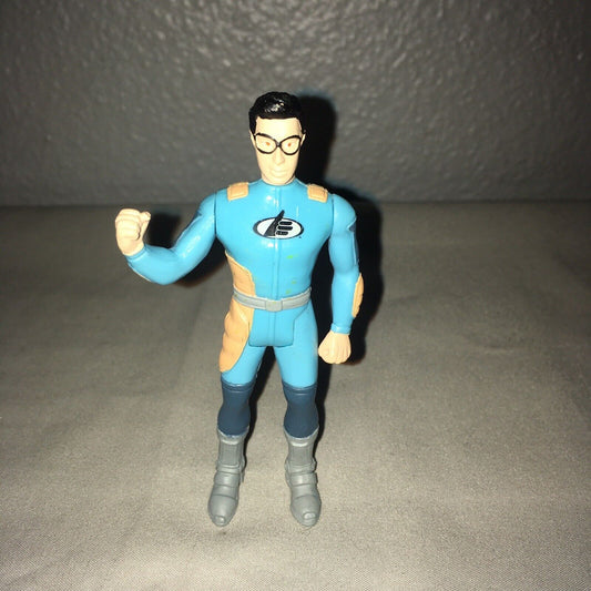 FF Toy Jack in the Box Max Steel 2001 Kids Meal Action Figure Used Good Shape