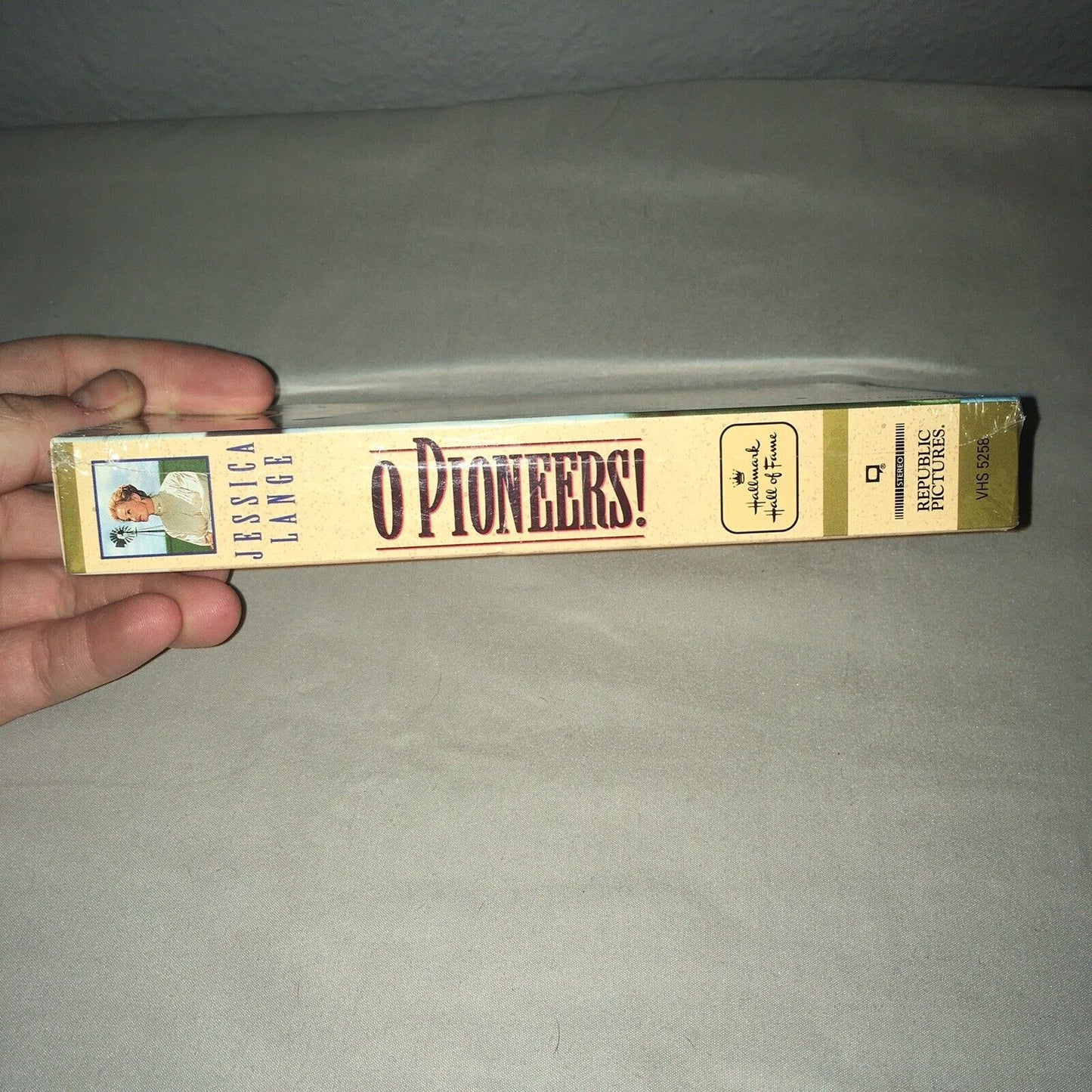 Vhs Sealed New Nwt O Pioneers! Hallmark Hall Of Fame Jessica Lange Republic Pics