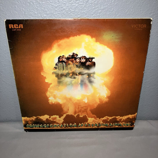Vinyl Record Jefferson Airplane Crown of Creation 1968 LP See Pics Rough Shape