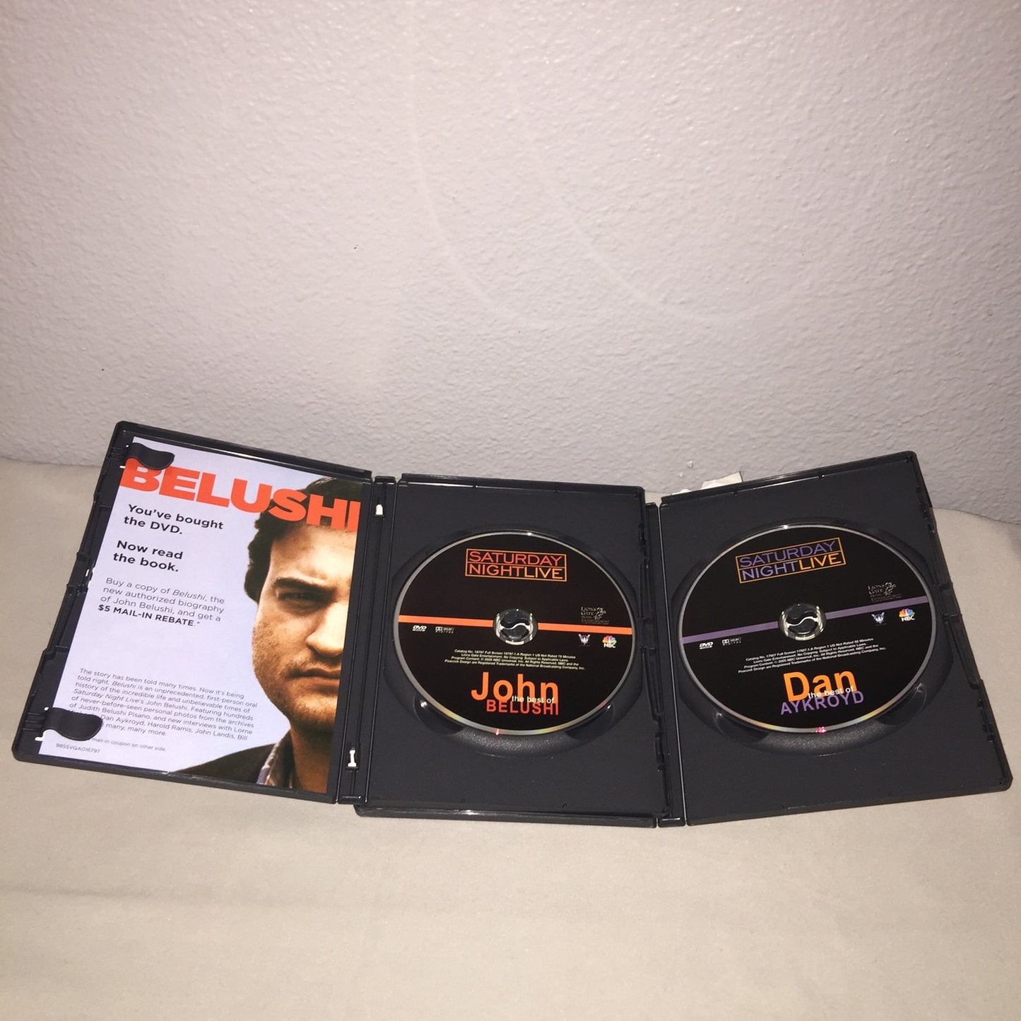 Dvd Dan Aykroyd / John Belushi Lot Snl / Animal House / Blues Brothers + BB 2000