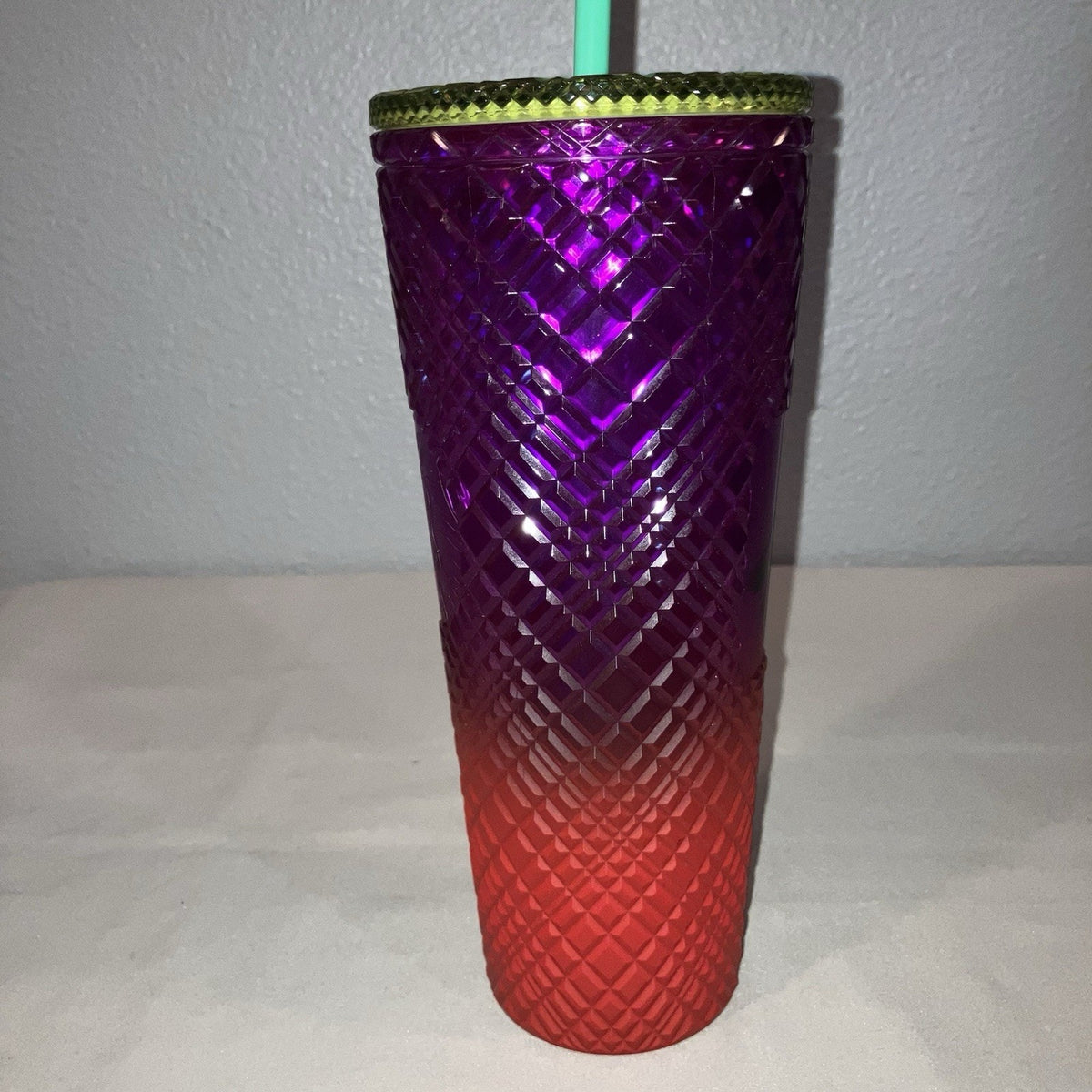 Starbucks "SHE x THIS” Shae Anthony Spring 2024 Jeweled Ombre Tumbler Venti 24oz