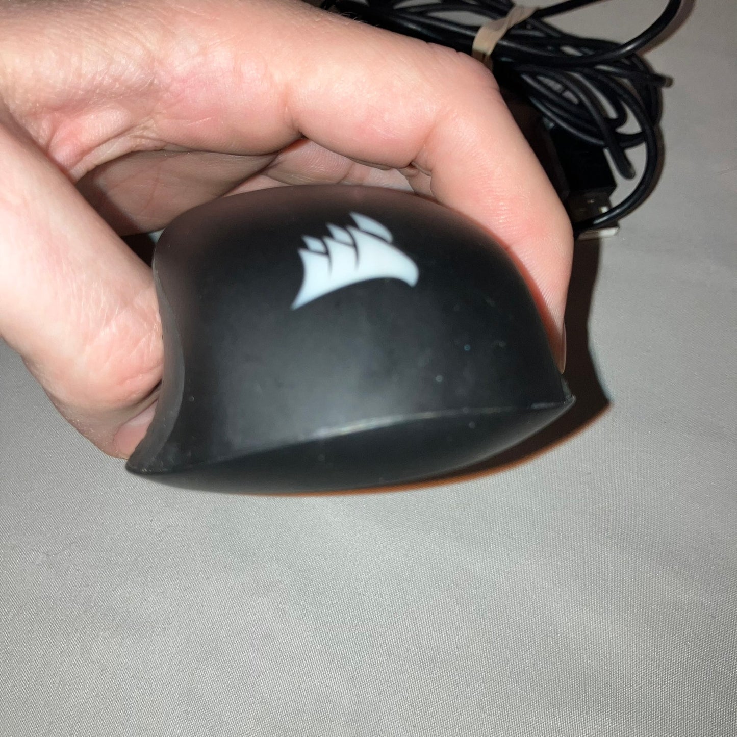 Corsair Harpoon RGB Wired Gaming Mouse Tested Used 6k DPI 5 Mappable Buttons