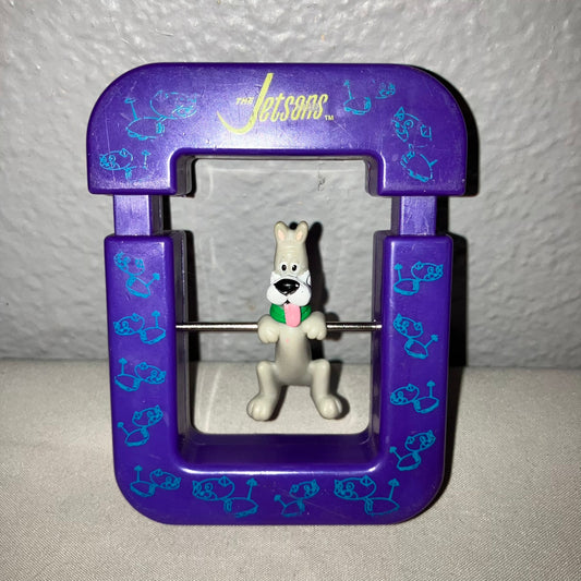 Astro Fidget Spinner The Jetsons 1999 Carl's Jr Kid Meal FF Toy *Used Good Shape