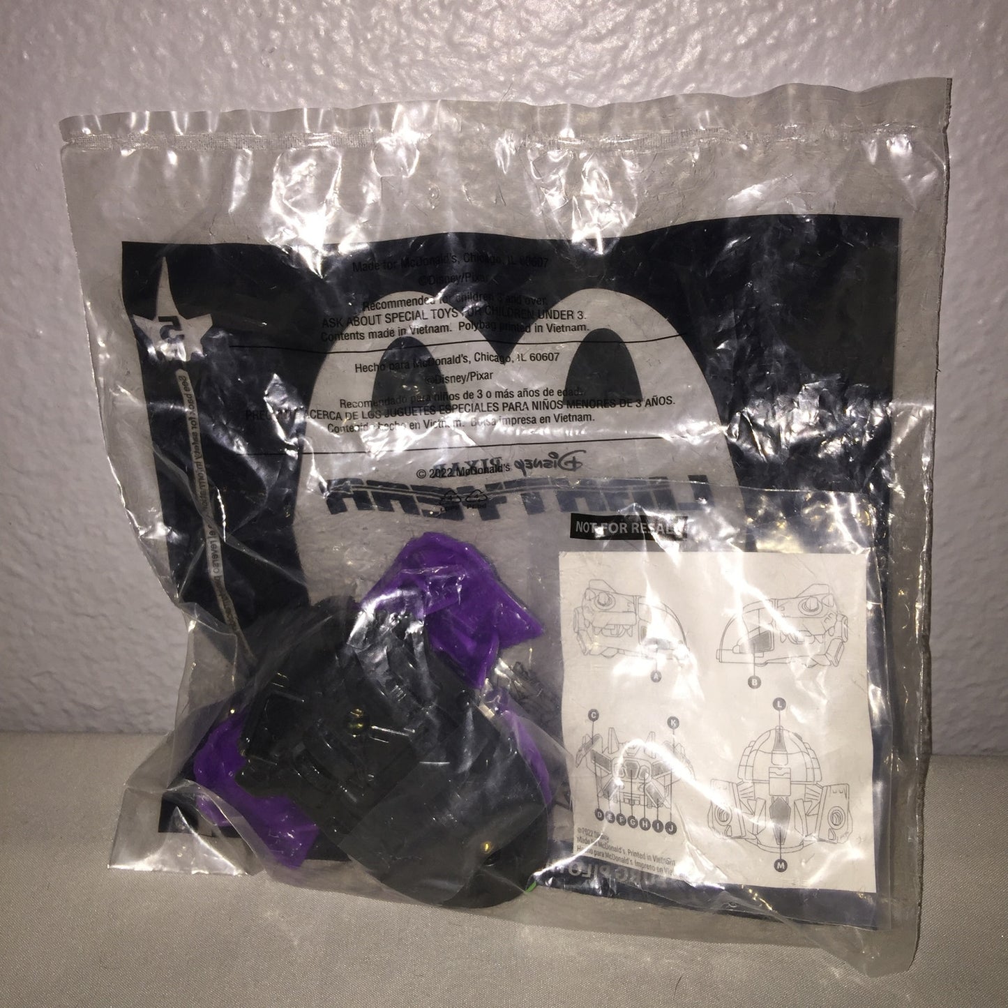 New Buzz Lightyear / Alisha Sc-01 / Mo XL-07 / Zurg McDonald's FF Toy Story Lot