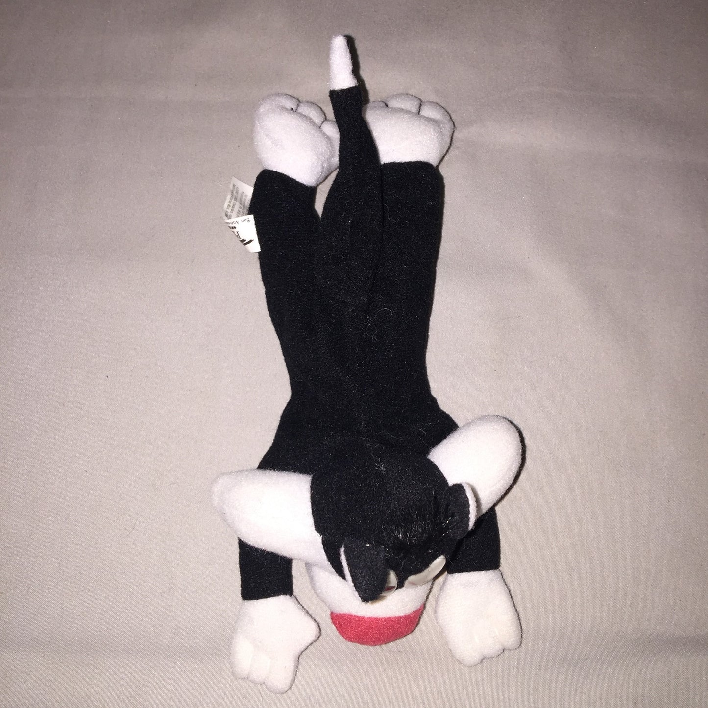 PLUSH Sylvester 1996 Cat Looney Tunes Bean Bag Stuffed Animal Play By Play Brand