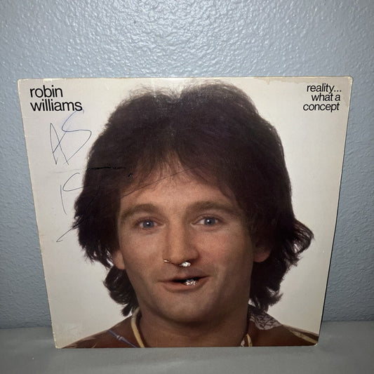 Vinyl Record Robin Williams Reality... What A Concept LP Comedy Album See Pics