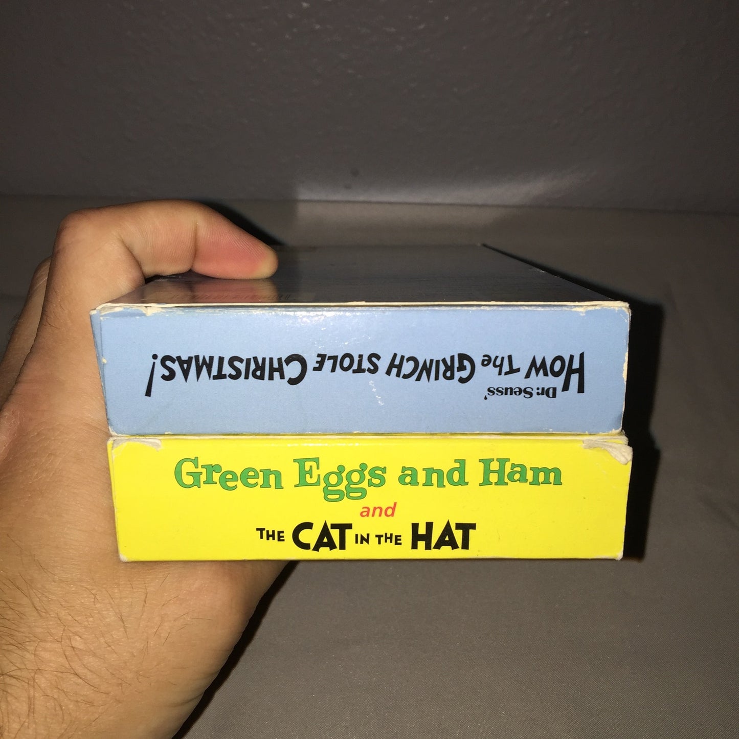 Vhs Used Dr. Seuss The Grinch / Green Eggs And Ham + The Cat In The Hat / Music