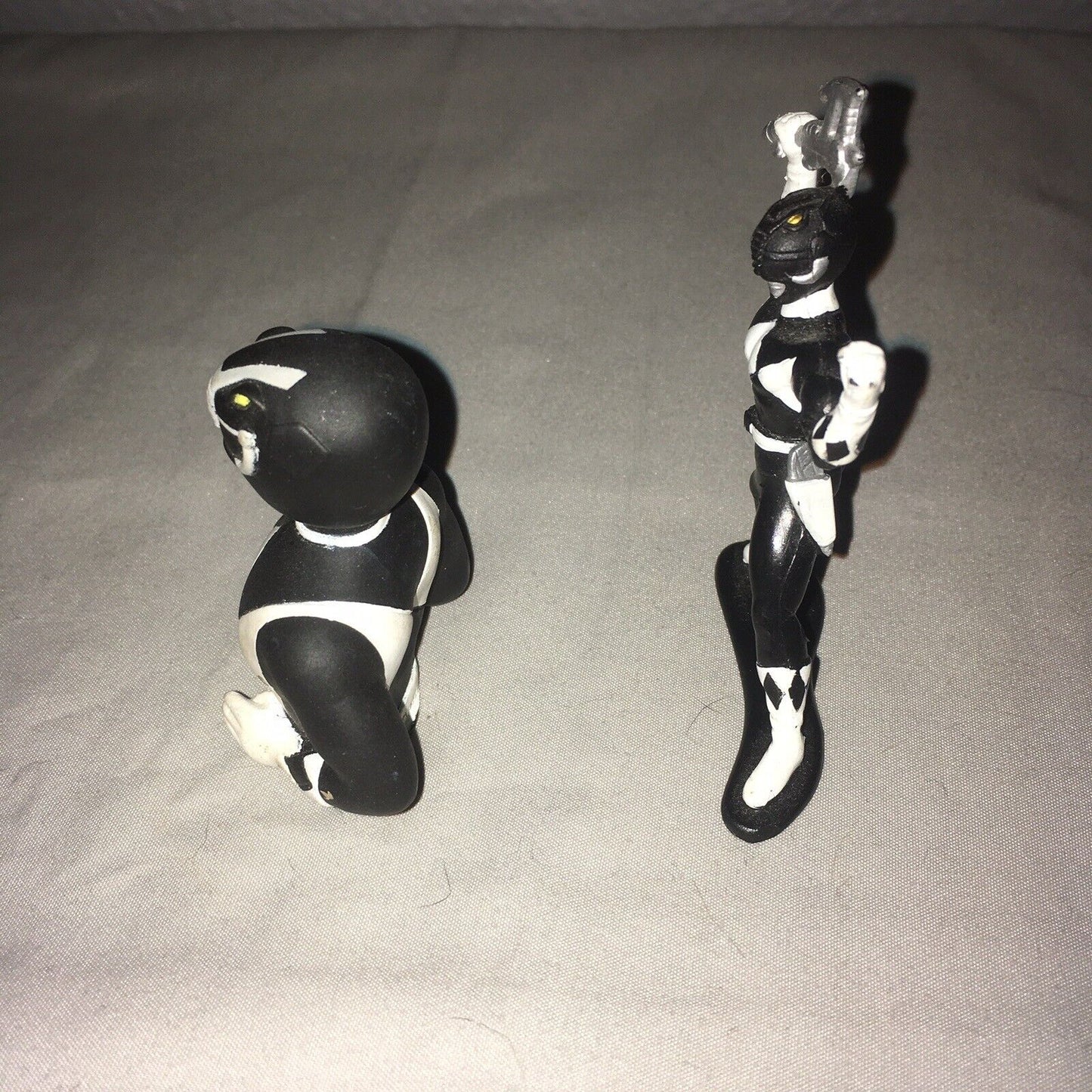 Power Rangers Toy 1993 Cake Topper / 1995 Finger Puppet Vintage Bandai MMPR Lot