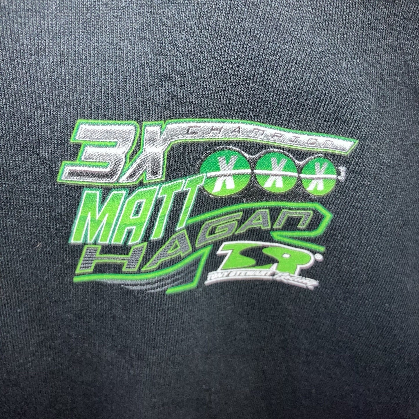 Signed Matt Hagan Large Size T Shirt Funny Car 3x Xxx Champion Autograph Tsr Srt