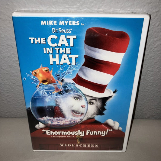 Dvd Sealed New Dr. Seuss' The Cat in the Hat Widescreen Universal Mike Myers
