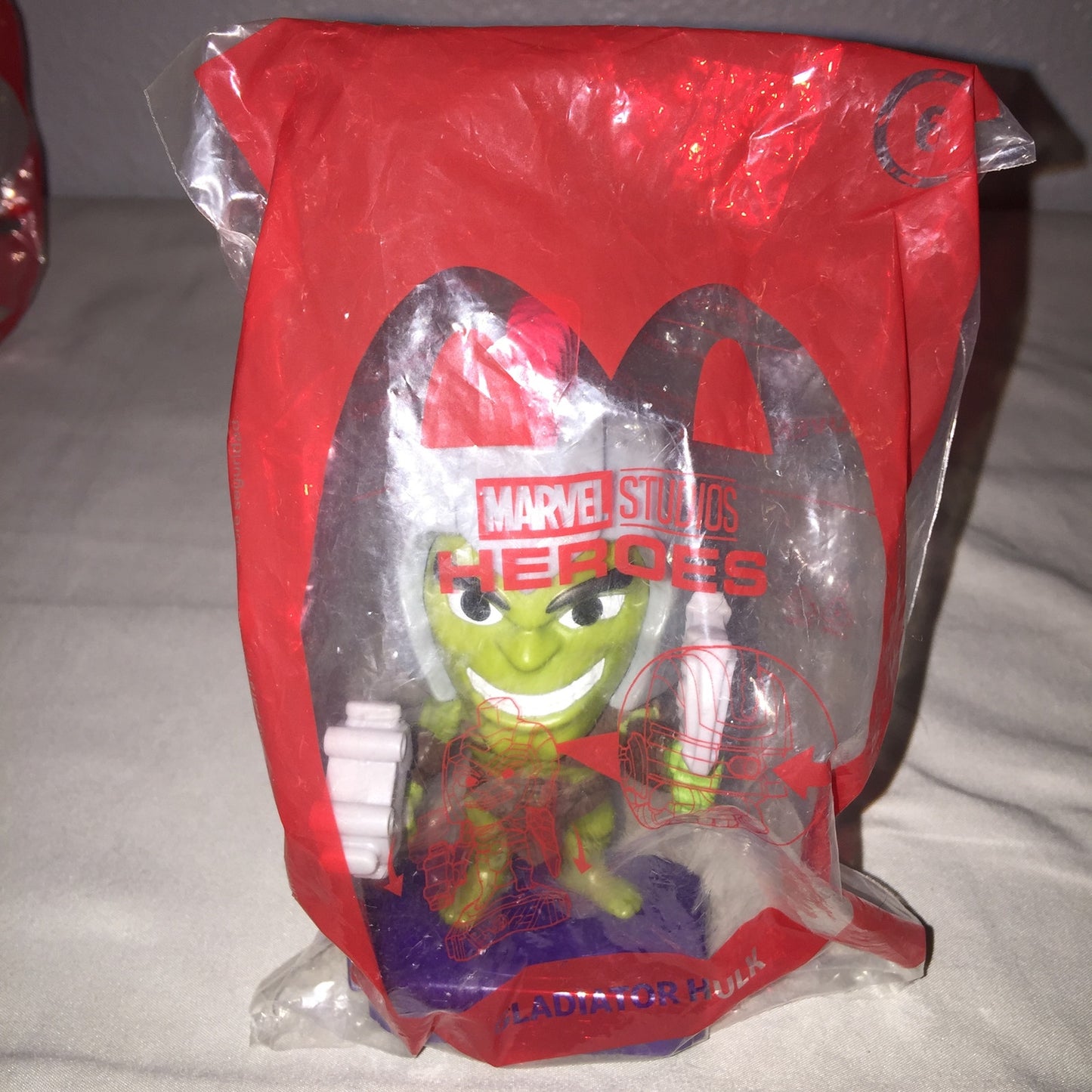 Marvel Studios Heroes Wasp #1 Vision #3 Hulk #6 Black Widow #9 McDonald's FF Toy