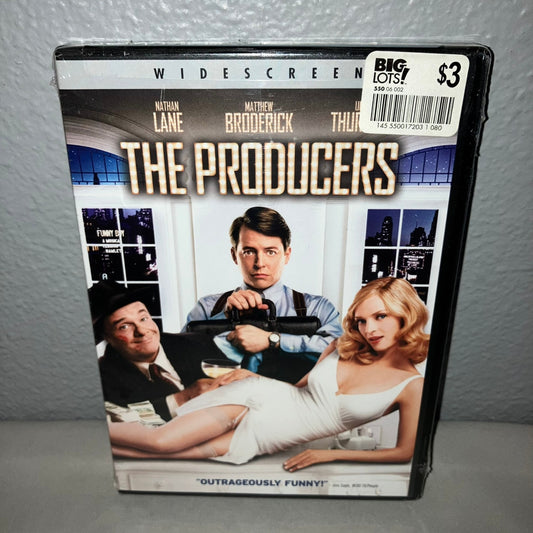 Dvd Sealed New The Producers Widescreen Universal Uma Thurman Matthew Broderick