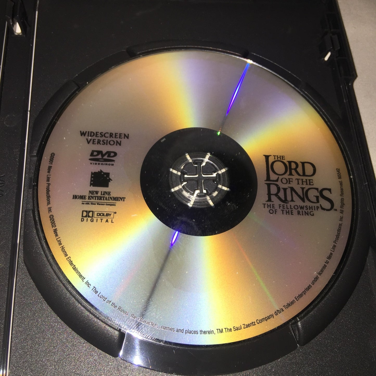Dvd Used The Lord Of The Rings: The Fellowship Of The Ring *Missing 2 Movies*