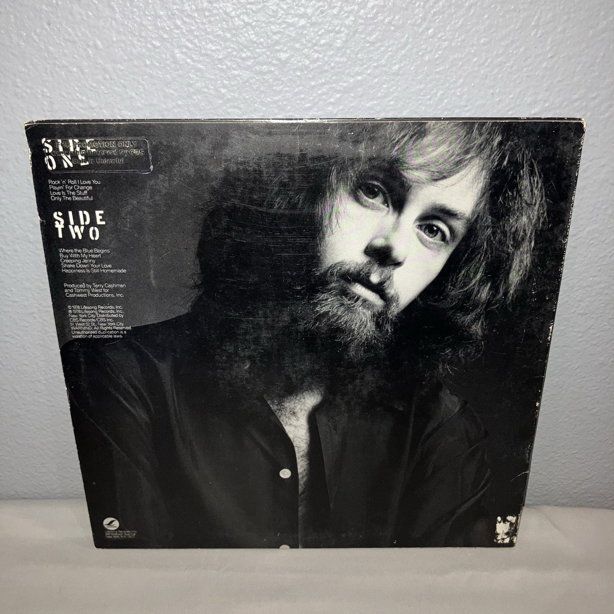 Vinyl Record Henry Gross Love Is The Stuff Promo Promotional In Good Shape Works