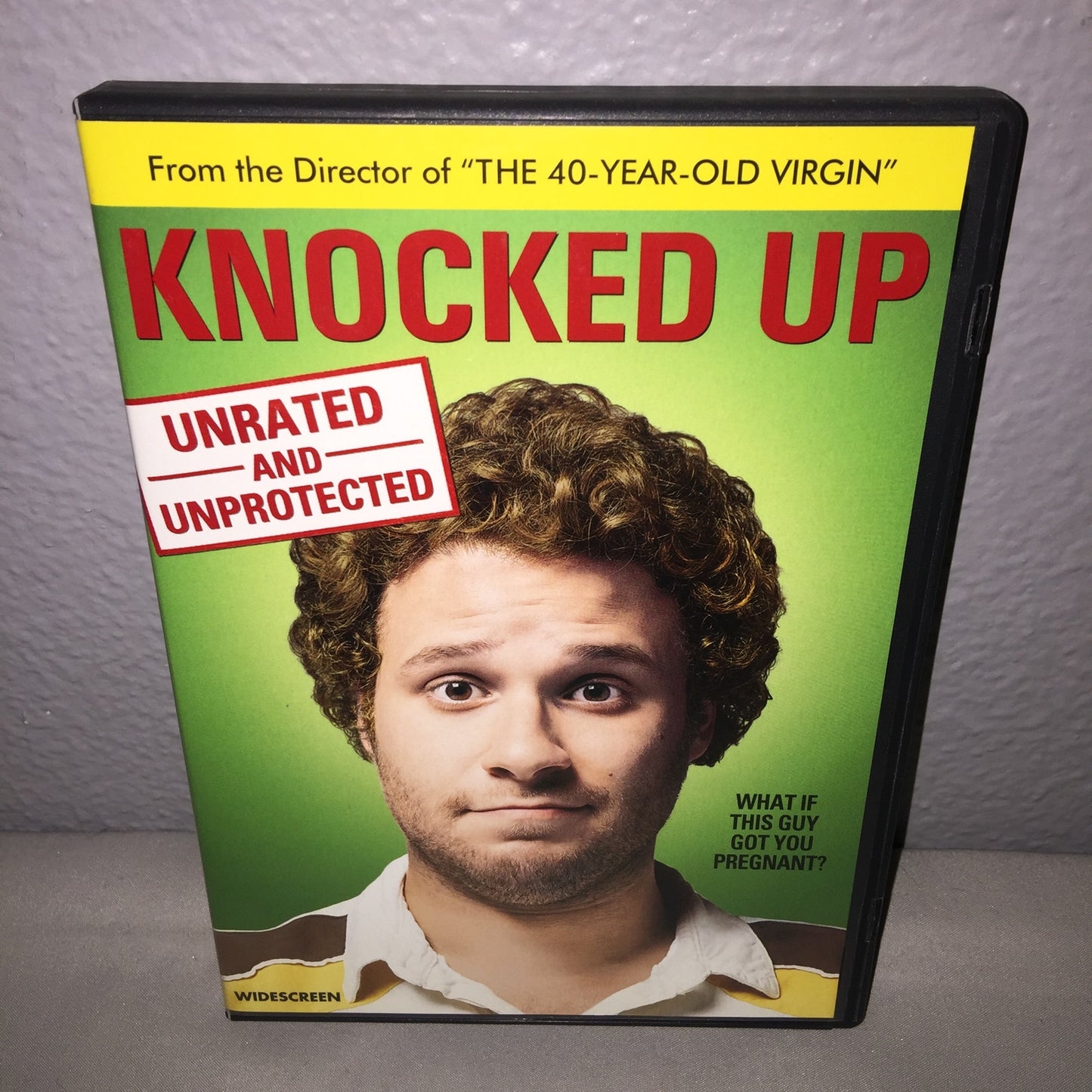 Dvd Used Knocked Up Unrated W Slipcover Bonus Feats Seth Rogen *Great Condition*