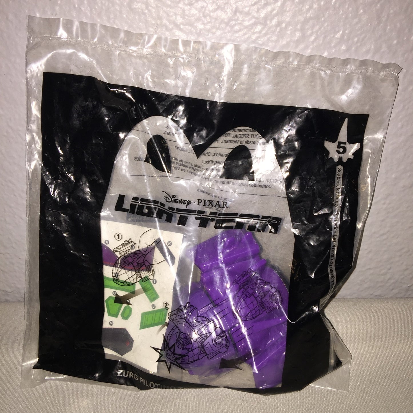 New Buzz Lightyear / Alisha Sc-01 / Mo XL-07 / Zurg McDonald's FF Toy Story Lot
