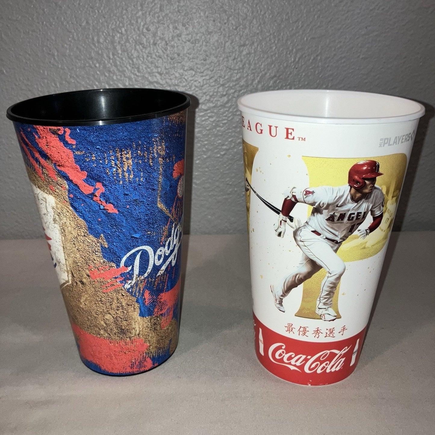 Shohei Ohtani LA Angels / Los Angeles Dodgers MLB Stadium Souvenir Cup Bundle