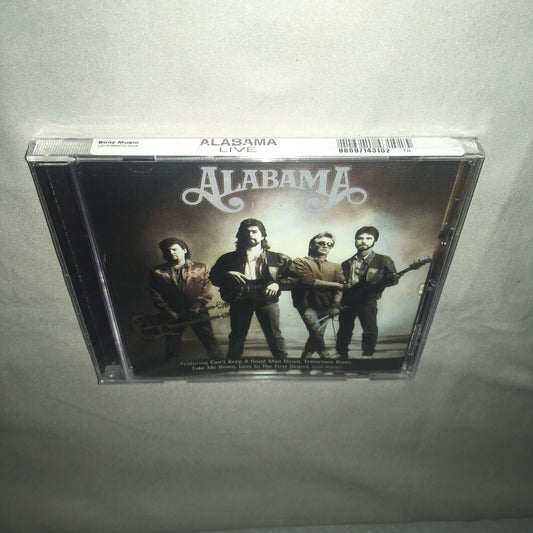 Cd Sealed New Nwt Live by Alabama Band Full Album Bmg Records W Tennessee River