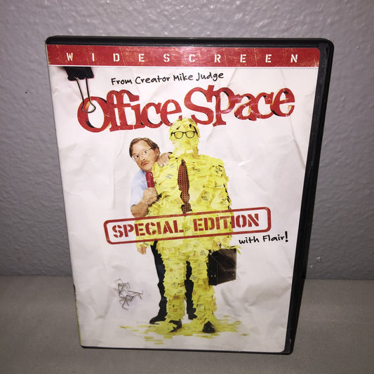 Dvd Used Office Space Special Edition One Disc Jennifer Aniston Ron Livingston