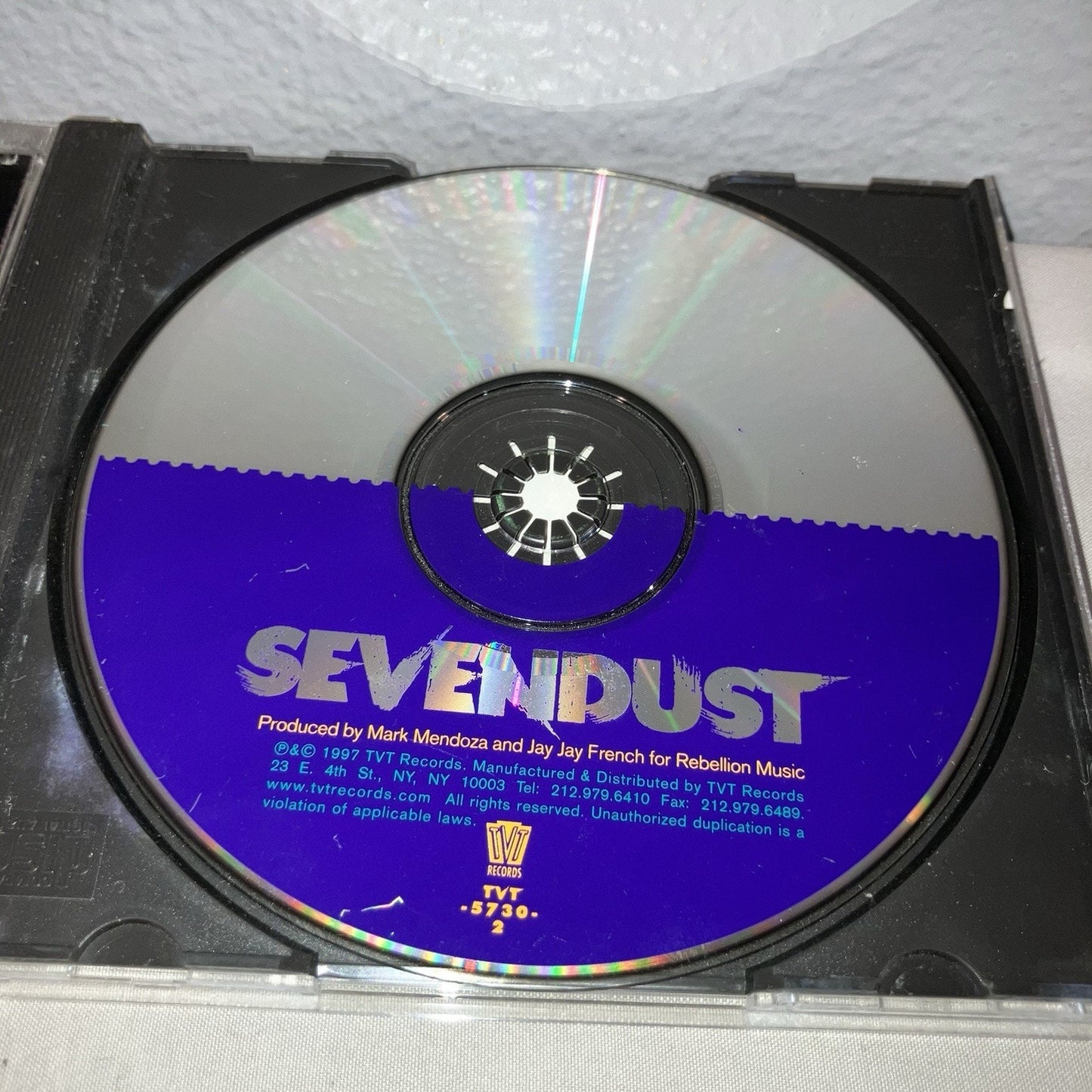 Cd Used Sevendust Self-Titled Album Record 1997 TVT Records NU Metal Classic