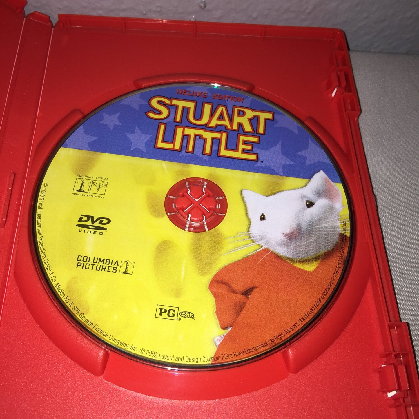 Dvd Used Stuart Little Movie Deluxe Edition MIchael J. Fox *Near Perfect Disc*