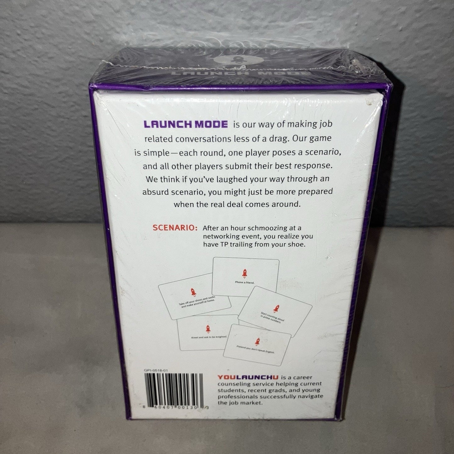 New Sealed Launch Mode Party Job Career Board Card Game Ages 15+ 4-8 players