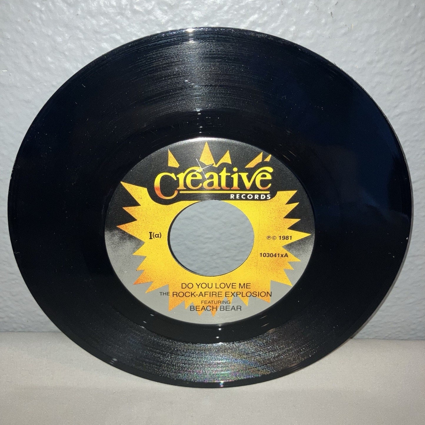 Vinyl The Rock-afire Explosion Do You Love Me / Happy Birthday Medley W Postcard