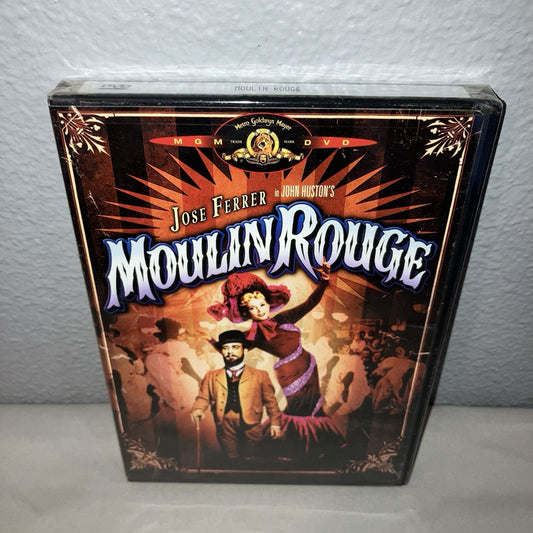 Dvd Sealed New Moulin Rouge Not Rated MGM Jose Ferrer John Huston Pierre La Mure