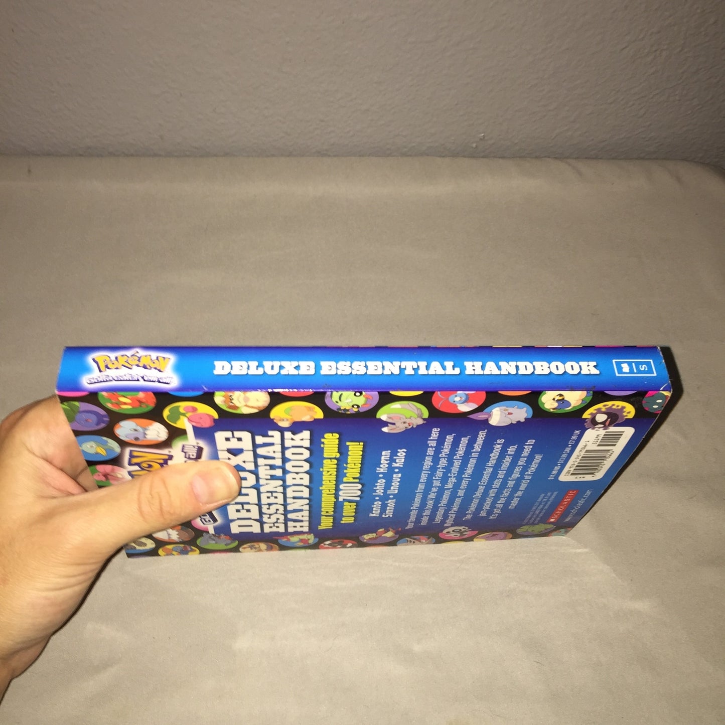 Pokemon 2015 Deluxe Essential Handbook Fact Book Over 700 Pokémon Nintendo Used