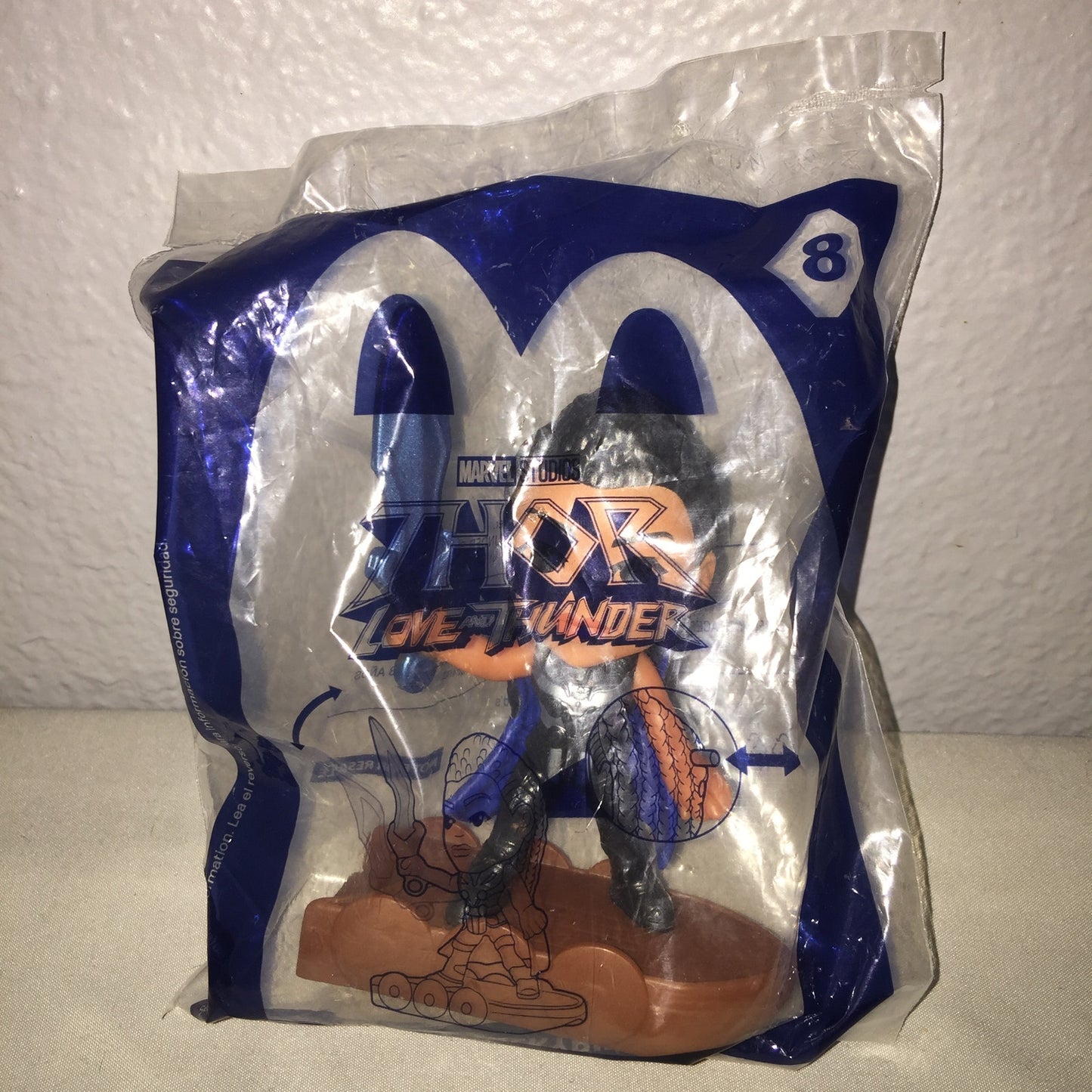 New Thor / Valkyrie + Rocket Marvel Love And Thunder McDonald's Figure FF Toy