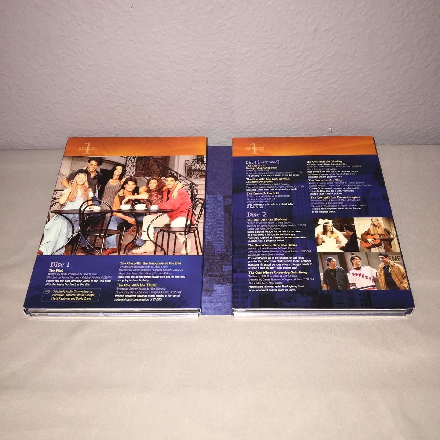 Dvd Used Friends Season 1 First Season *Used Good Condition But Missing Disc 1*