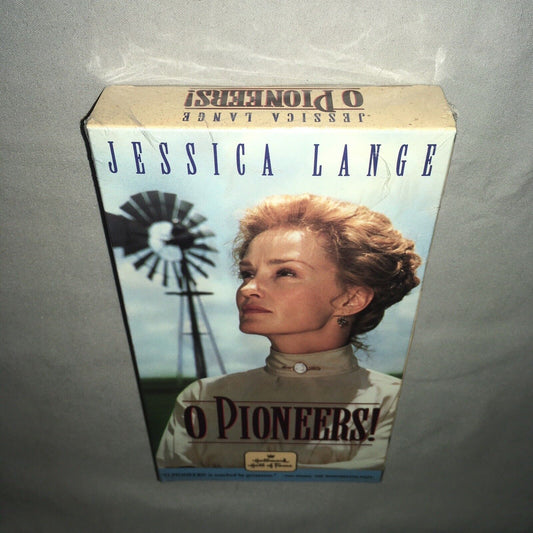 Vhs Sealed New Nwt O Pioneers! Hallmark Hall Of Fame Jessica Lange Republic Pics