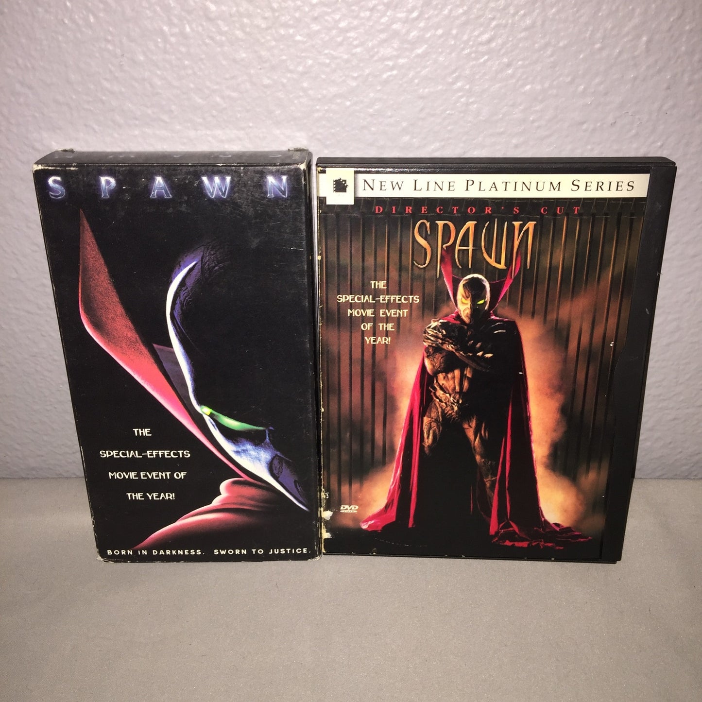 Dvd / Vhs Used Spawn 1997 Lot Director's Cut Todd McFarlane Comic Entertainment