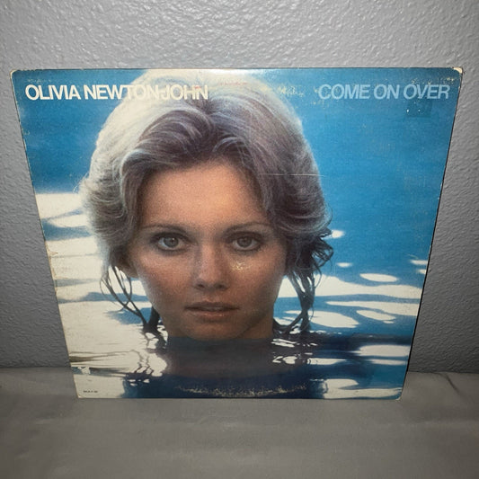 Vinyl Record Olivia Newton-John Come On Over Vintage LP 1976 MCA Records Works