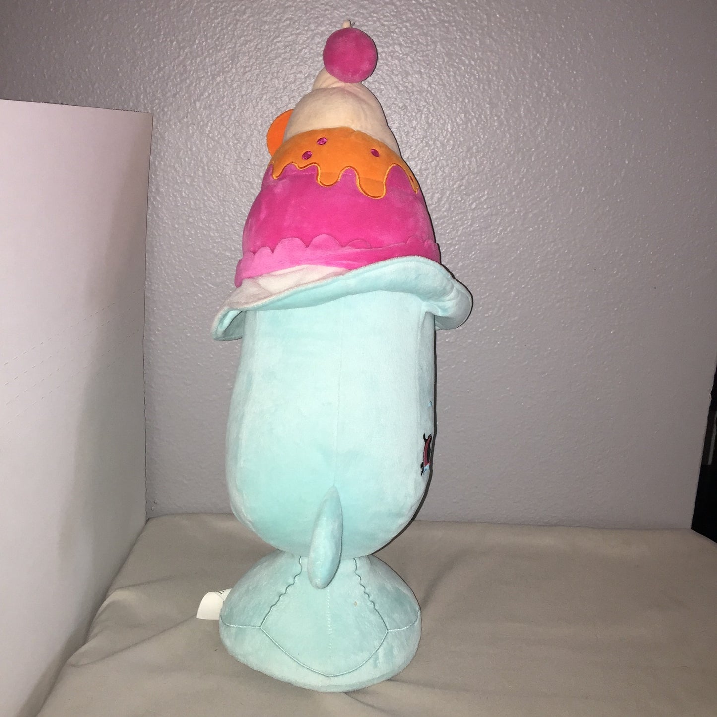 Sample Ultra Rare Suzie Sundae Shopkins Jumbo 21" Deco Pillow Stuffed Plush 420