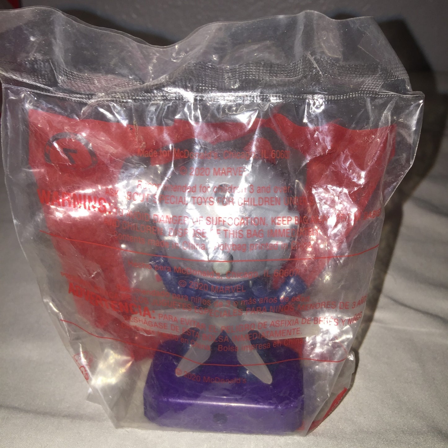 Marvel Studios Heroes Wasp #1 Vision #3 Hulk #6 Black Widow #9 McDonald's FF Toy