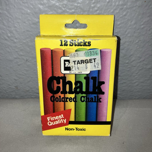 Home New Nwt RoseArt Vintage 1989 Different Color Chalk 12 Pack Please See Pics