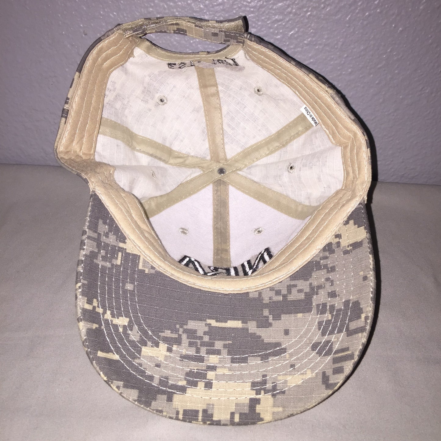 Nra Hat Bundle Lot Red Logo USA Brim / Yellow Logo Flag On Side + Desert Camo